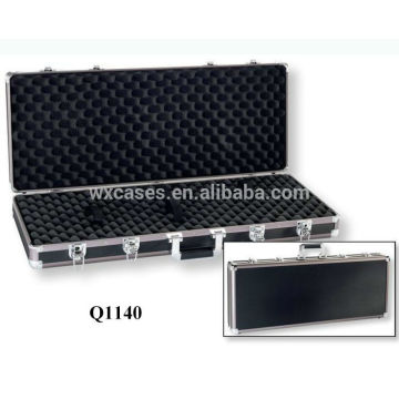 anodised aluminum rifle case with foam inside manufacturer good quality
